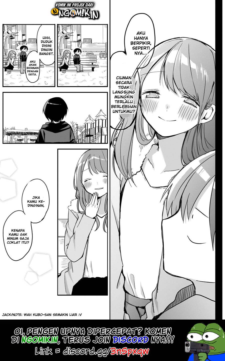 Kubo-san wa Boku (Mobu) wo Yurusanai Chapter 09 Gambar 13